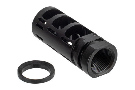 VG6 Precision Gamma 7.62 High Performance AR10 Muzzle Brake features a black nitride finish